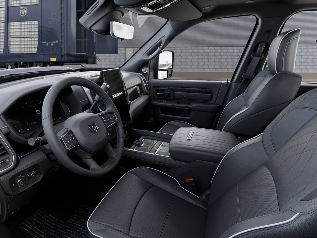New 2026 Diamond Black Crystal Pearlcoat Ram Limited image 22