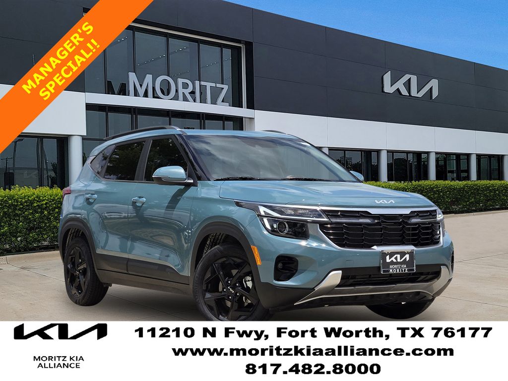 Pluton Blue 2026 Kia Seltos EX FWD SUV / Crossover Front-Wheel Drive Continuously Variable Transmission
