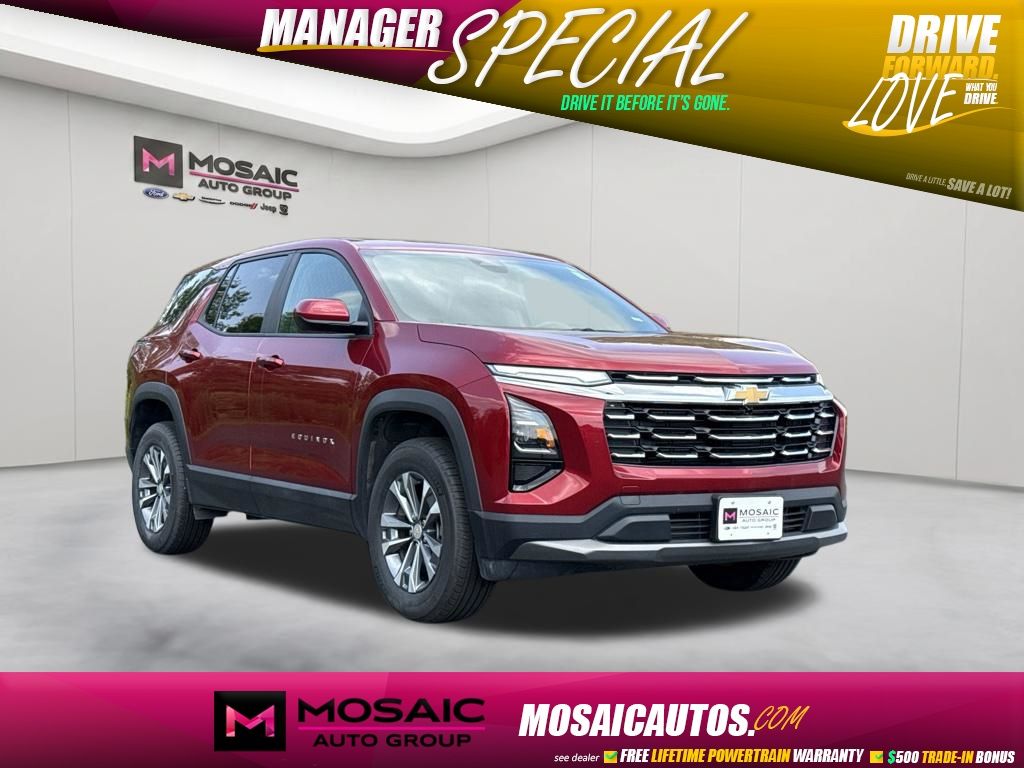 Radiant Red Tintcoat 2026 Chevrolet Equinox SUV / Crossover Four-Wheel Drive 8-Speed Automatic