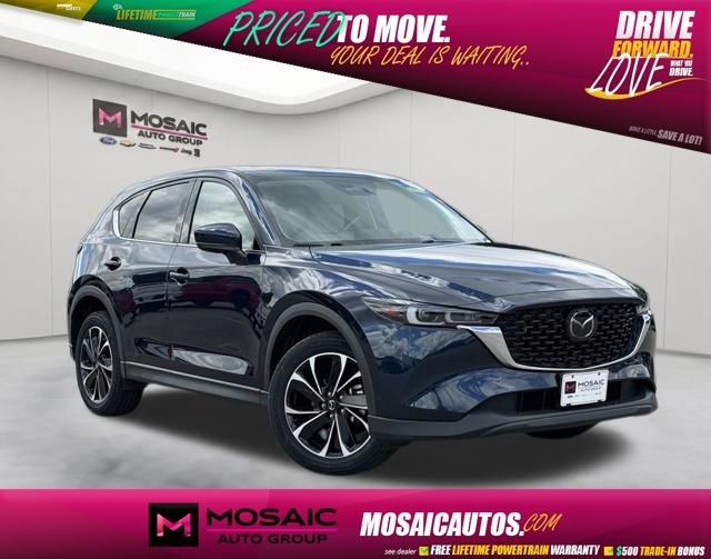 Deep Crystal Blue Mica 2023 Mazda CX-5 SUV / Crossover All-Wheel Drive 6-Speed Automatic
