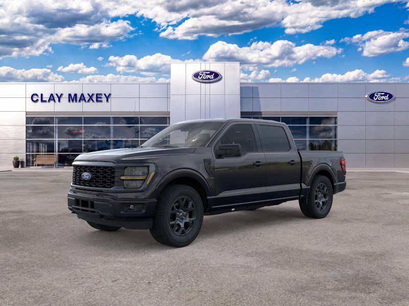 Black Metallic 2026 Ford F-150 Pickup Truck Four-Wheel Drive Automatic