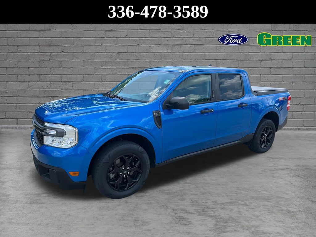 Velocity Blue Metallic 2022 Ford Maverick Pickup Truck All-Wheel Drive 8-Speed Automatic