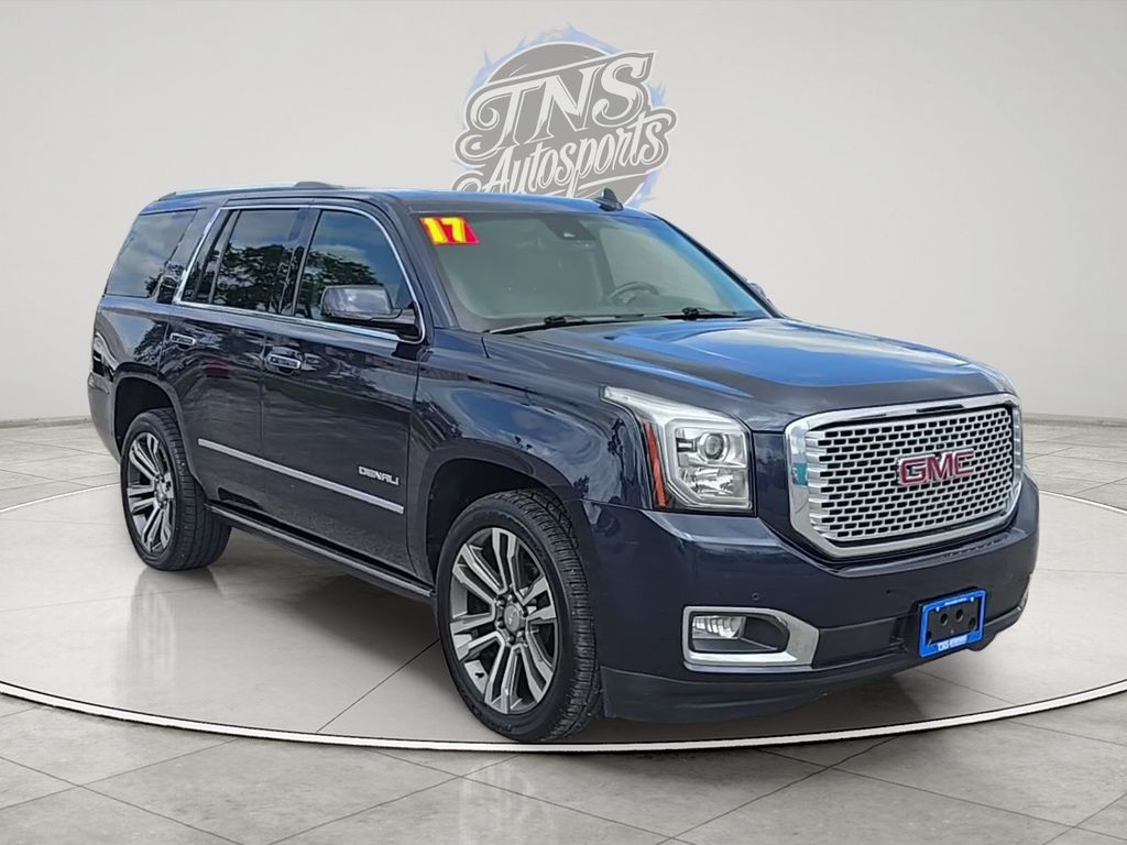 Dark Sapphire Blue Metallic 2017 GMC Yukon Denali 4WD SUV / Crossover Four-Wheel Drive 8-Speed Automatic Overdrive