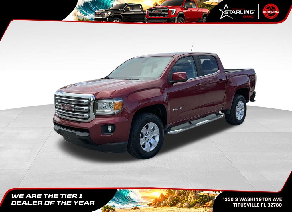 2017 GMC Canyon Rojo (Red Quartz Tintcoat) Camioneta 4X2 6 velocidades Automática