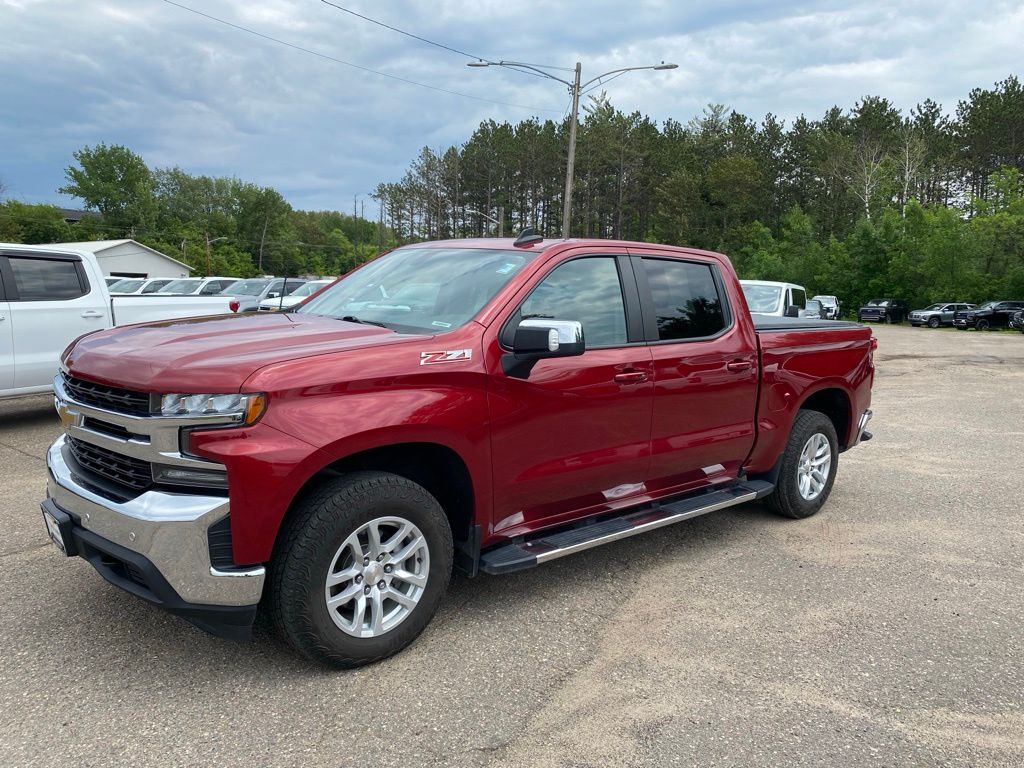 Cajun Red Tintcoat 2020 Chevrolet Silverado 1500 Pickup Truck Four-Wheel Drive 8-Speed Automatic