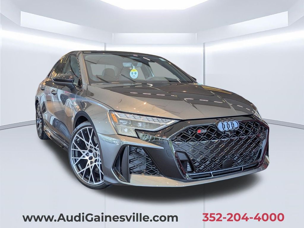 Daytona Gray Pearl Effect 2026 Audi RS 3 Sedan All-Wheel Drive 7-Speed Automatic
