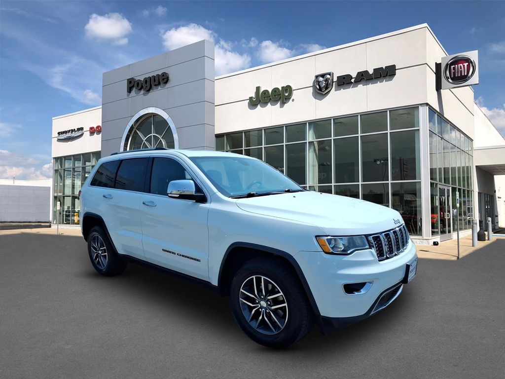 Bright White Clearcoat 2018 Jeep Grand Cherokee SUV / Crossover Four-Wheel Drive 8-Speed Automatic