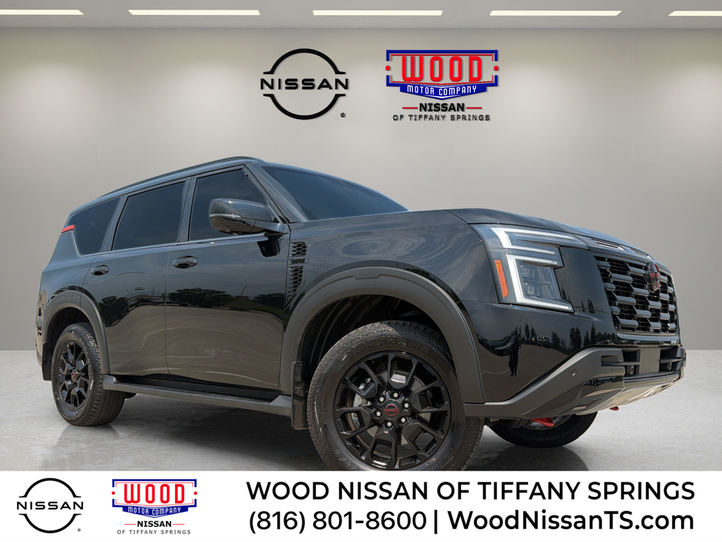 Super Black 2026 Nissan Armada SUV / Crossover Four-Wheel Drive 9-Speed Automatic
