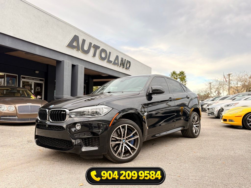 Black Sapphire Metallic 2015 BMW X6 M AWD SUV / Crossover All-Wheel Drive 8-Speed Automatic