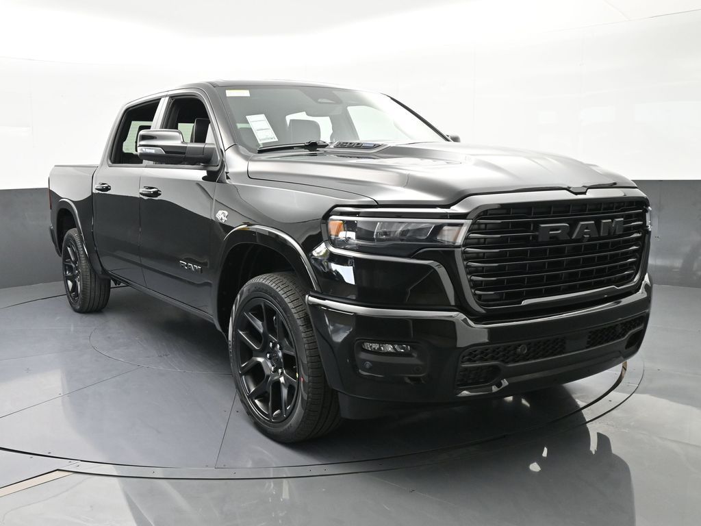 New 2026 Diamond Black Crystal Pearlcoat Ram Laramie image 9