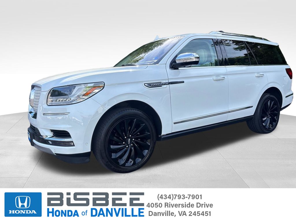 White 2020 Lincoln Navigator Black Label 4WD SUV / Crossover Four-Wheel Drive Automatic