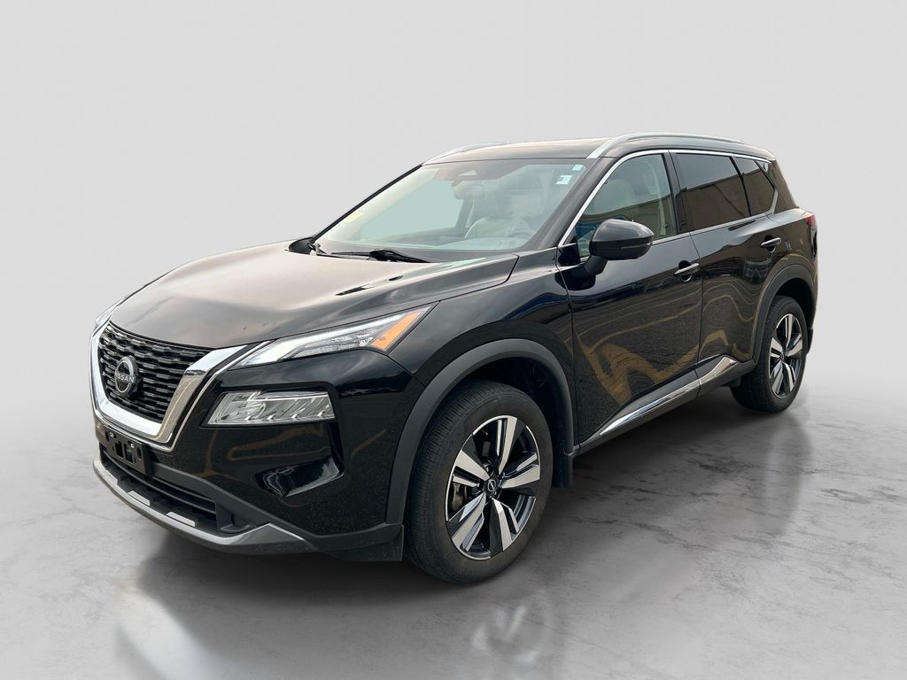 Super Black 2023 Nissan Rogue SUV / Crossover All-Wheel Drive Continuously Variable Transmission