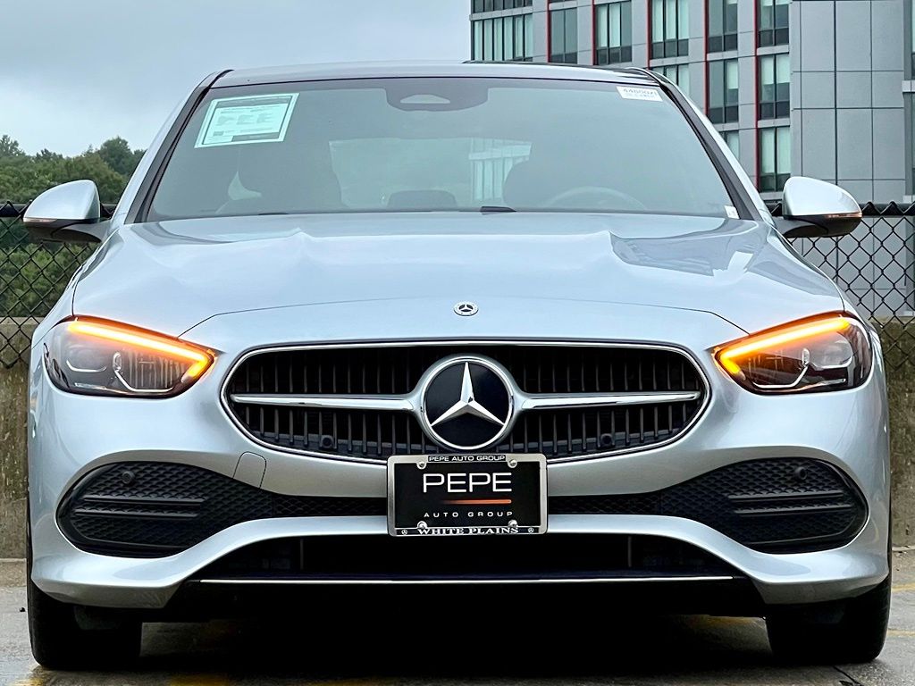 Cirrus Silver Metallic 2026 Mercedes-Benz C-Class Sedan All-Wheel Drive 9-Speed Automatic