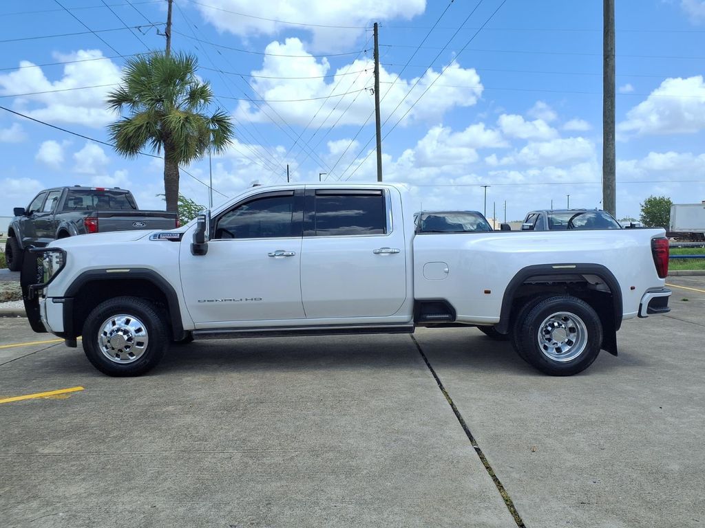 2024 GMC Sierra 3500HD Denali White at DeMontrond Auto Country