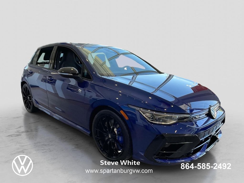 Blue 2026 Volkswagen Golf R Hatchback All-Wheel Drive 7-Speed Dual Clutch