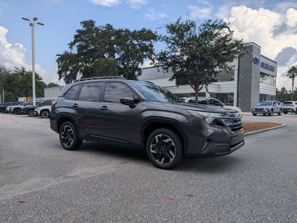 Magnetite Gray Metallic 2026 Subaru Forester Hybrid SUV / Crossover All-Wheel Drive Continuously Variable Transmission