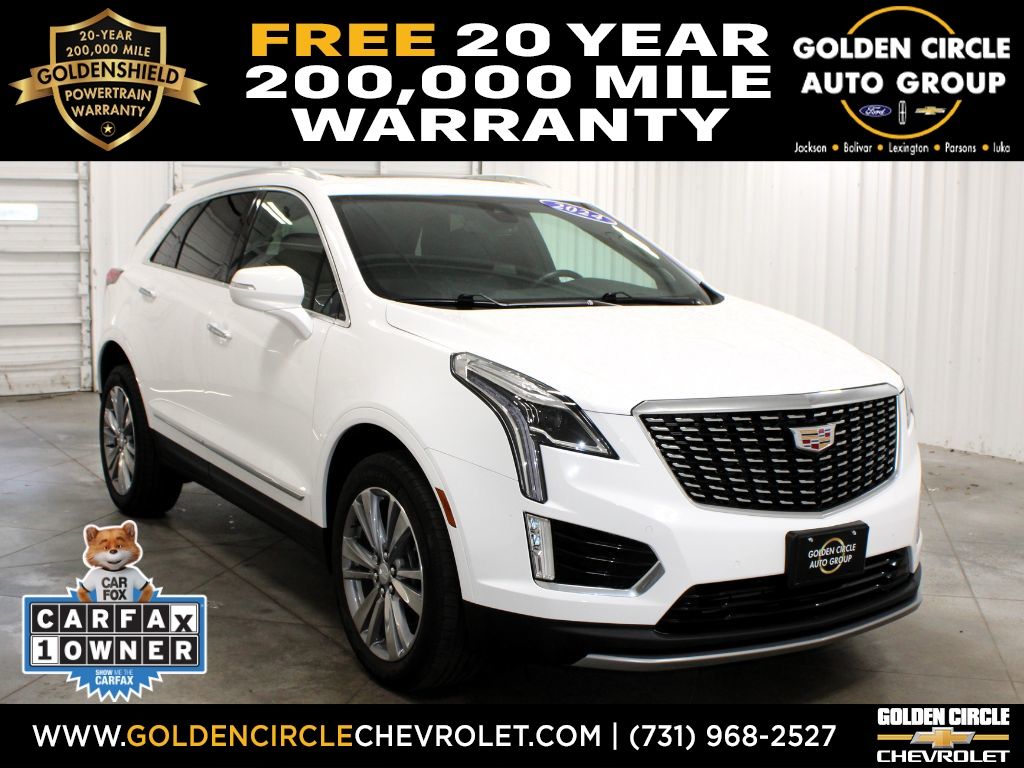 Crystal White Tricoat 2024 Cadillac XT5 SUV / Crossover Front-Wheel Drive 9-Speed Automatic