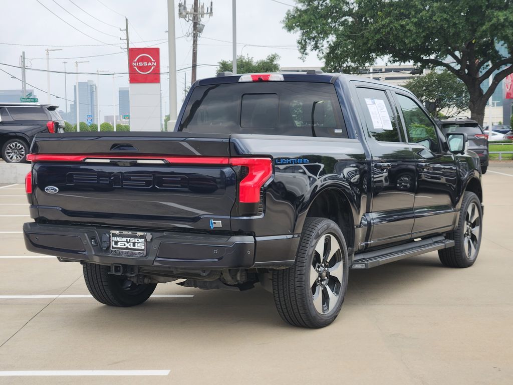 2023 Ford F-150 Lightning Platinum Blue at Cook Ford
