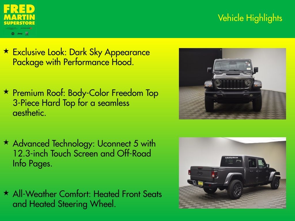 new 2026 Jeep Gladiator car, priced at $47,491