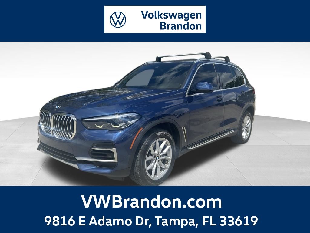 Tanzanite Blue II Metallic 2022 BMW X5 xDrive40i AWD SUV / Crossover All-Wheel Drive 8-Speed Automatic