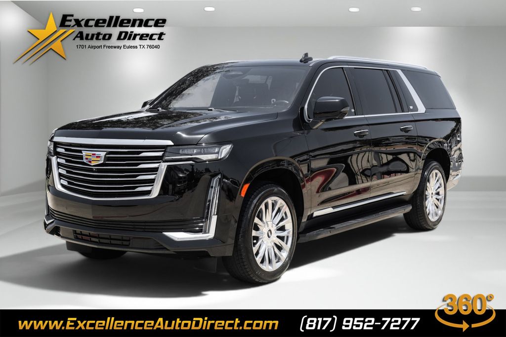 Black Raven 2021 Cadillac Escalade ESV SUV / Crossover Rear-Wheel Drive