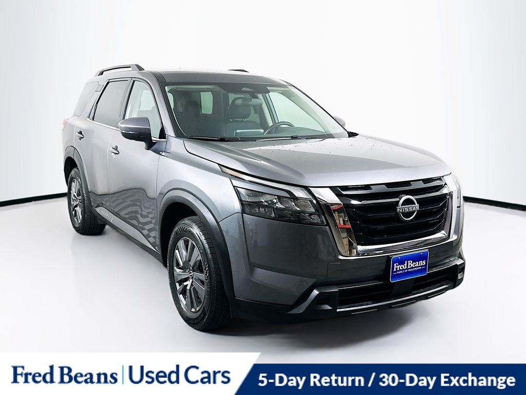 Gray (Gun Metallic) 2024 Nissan Pathfinder SUV / Crossover All-Wheel Drive 9-Speed Automatic