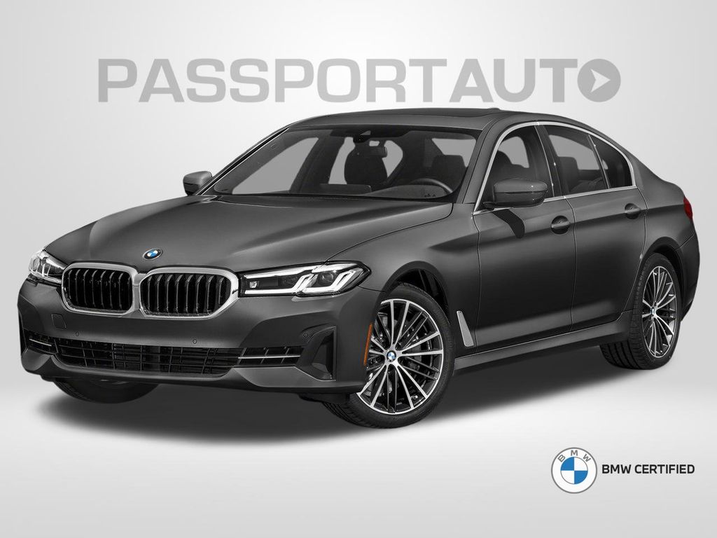 Gray (Dark Graphite Metallic) 2022 BMW 5 Series Sedan All-Wheel Drive 8-Speed Automatic