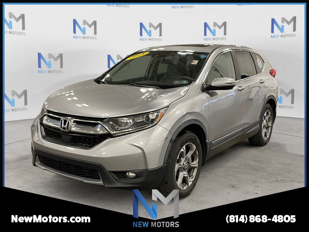 Silver 2018 Honda CR-V SUV / Crossover All-Wheel Drive Continuously Variable Transmission