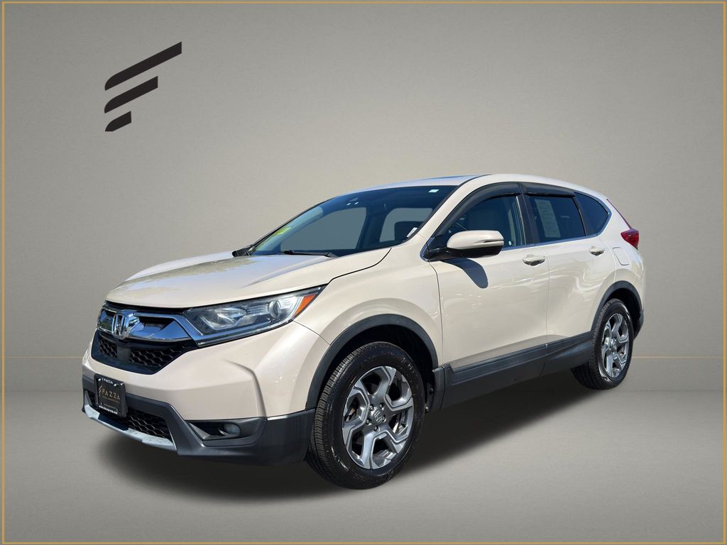 Brown (Beige) 2017 Honda CR-V EX-L AWD SUV / Crossover All-Wheel Drive Continuously Variable Transmission