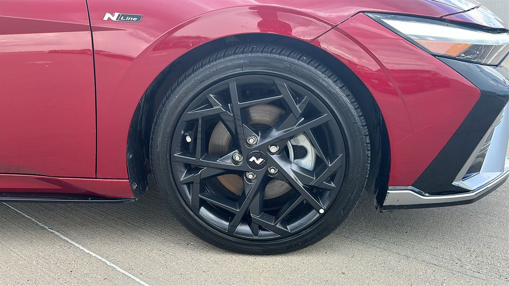 2024 Hyundai Elantra N Line Red at Community Honda