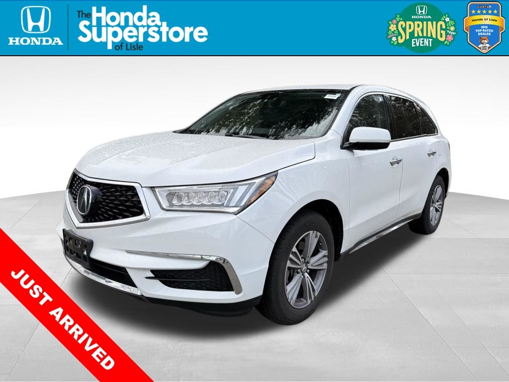 Platinum White Pearl 2020 Acura MDX SH-AWD SUV / Crossover All-Wheel Drive 9-Speed Automatic