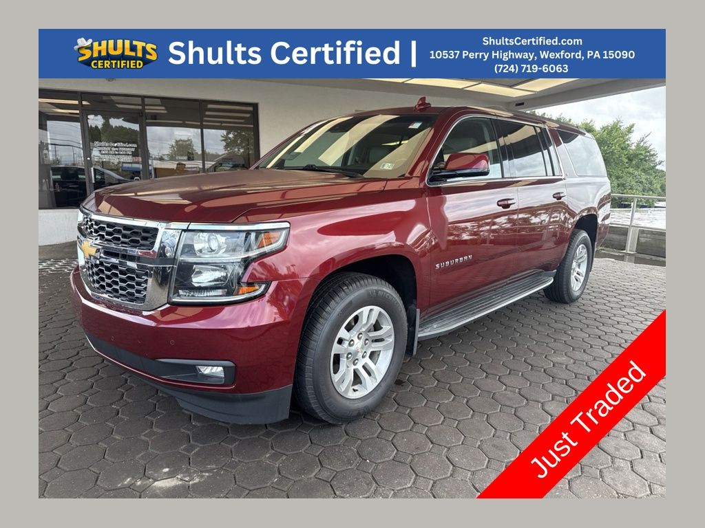 Siren Red Tintcoat 2016 Chevrolet Suburban SUV / Crossover Four-Wheel Drive 6-Speed Automatic Overdrive