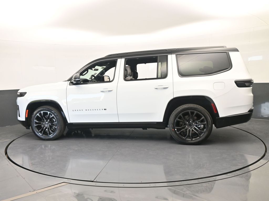 New 2026 Bright White Clearcoat Jeep Summit Obsidian image 3