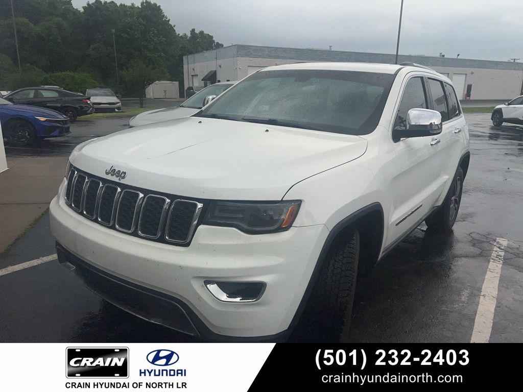 Bright White Clearcoat 2017 Jeep Grand Cherokee Limited SUV / Crossover 4X2 8-Speed Automatic