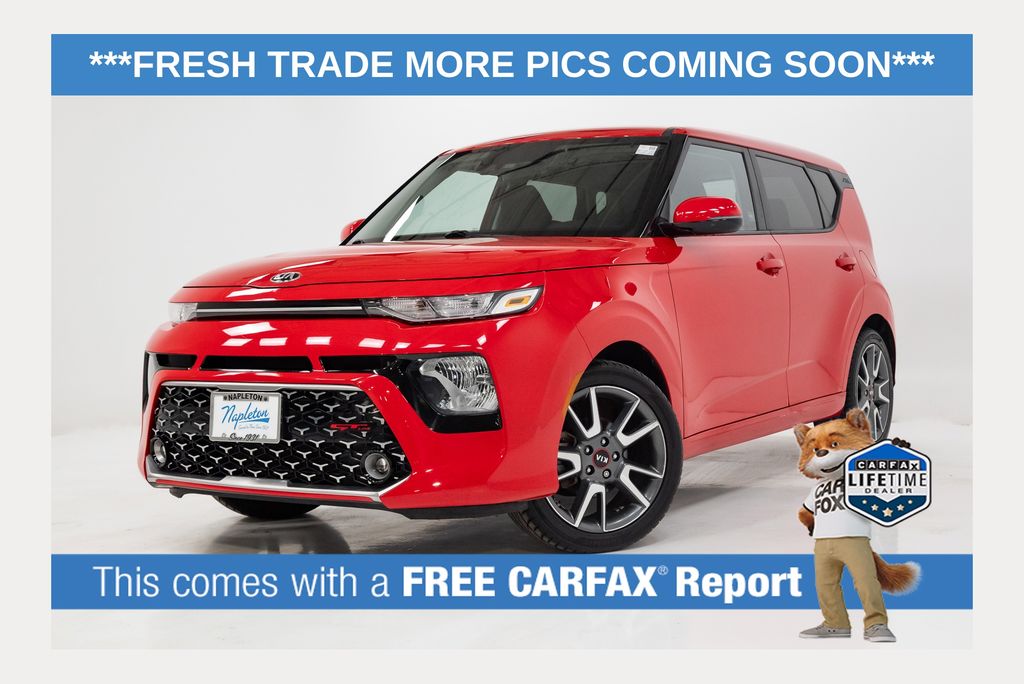 Inferno Red 2021 Kia Soul GT-Line FWD SUV / Crossover Front-Wheel Drive Continuously Variable Transmission