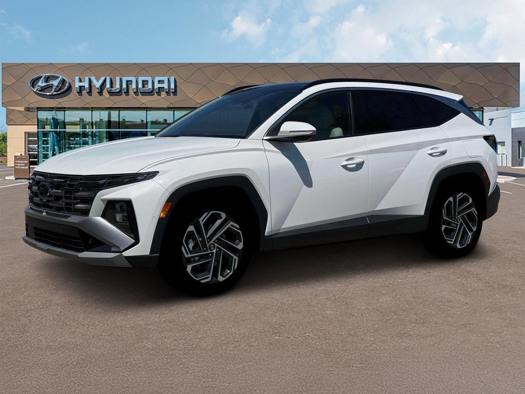 White Pearl 2026 Hyundai Tucson Limited FWD SUV / Crossover Front-Wheel Drive 8-Speed Automatic