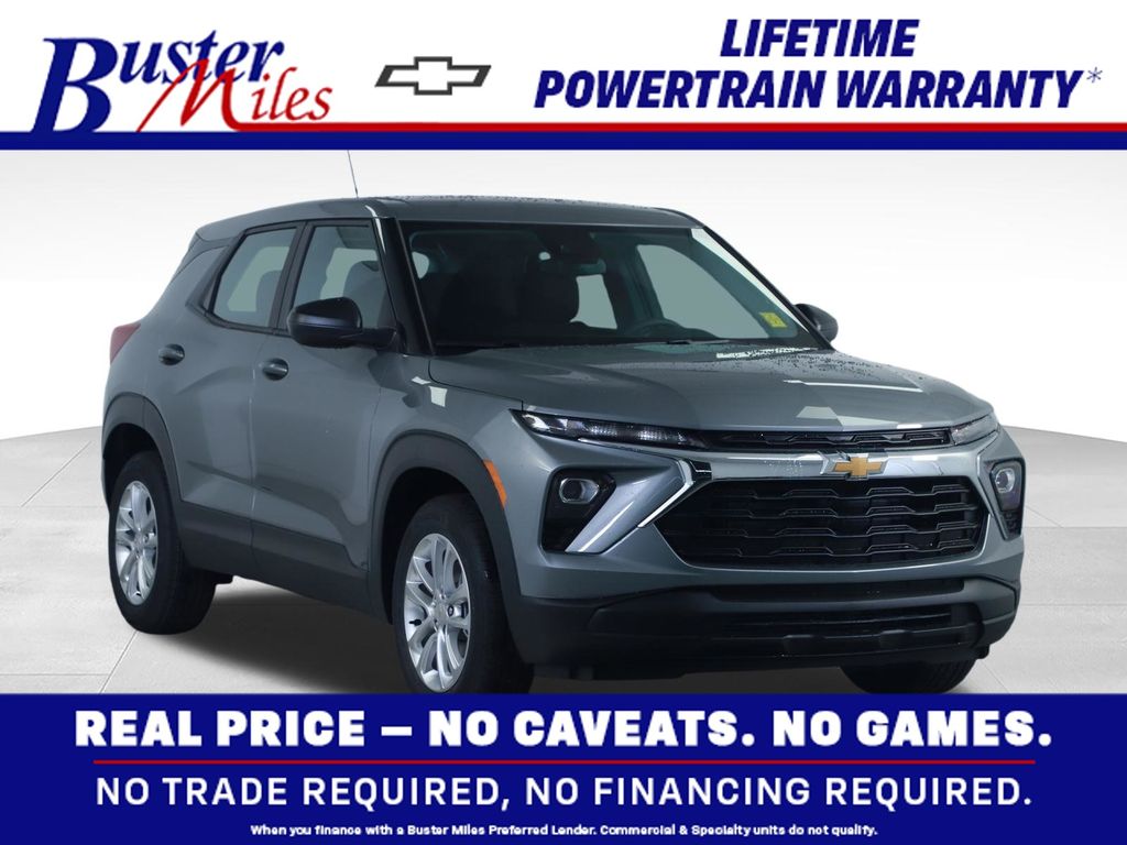 Sterling Gray Metallic 2026 Chevrolet Trailblazer LS FWD SUV / Crossover Front-Wheel Drive Continuously Variable Transmission
