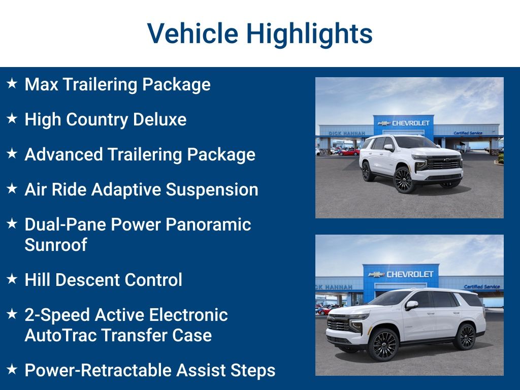 2026 Chevrolet Tahoe High Country