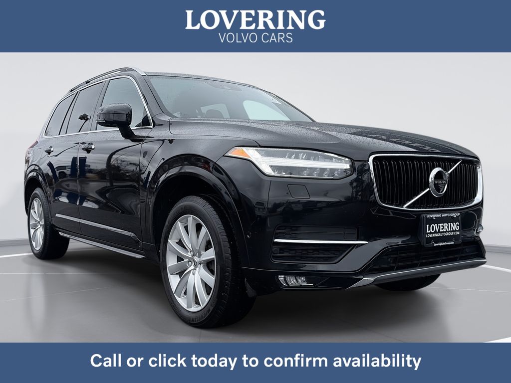 Onyx Black Metallic 2018 Volvo XC90 T6 Momentum AWD SUV / Crossover All-Wheel Drive Automatic