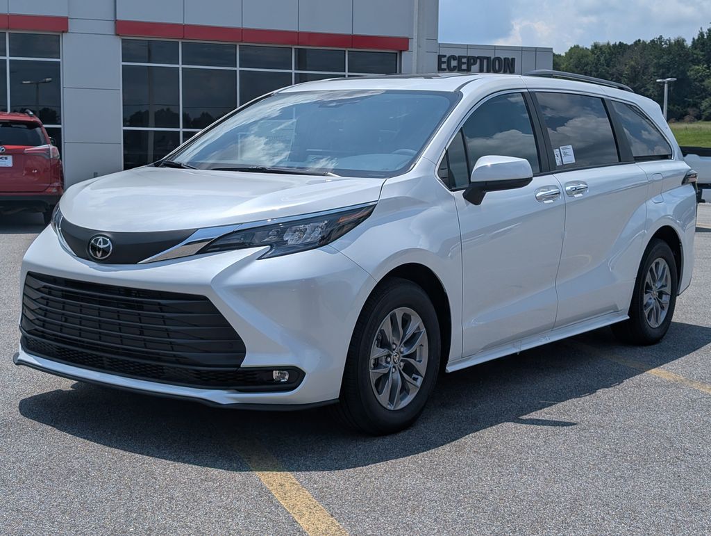 Pearl 2026 Toyota Sienna Minivan Front-Wheel Drive Continuously Variable Transmission