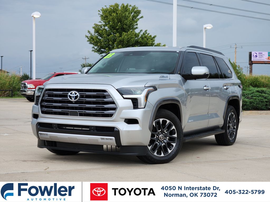 Celestial Silver Metallic 2023 Toyota Sequoia SUV / Crossover Four-Wheel Drive Automatic