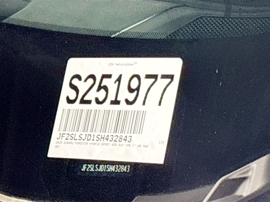 2025 Subaru Forester Hybrid Sport