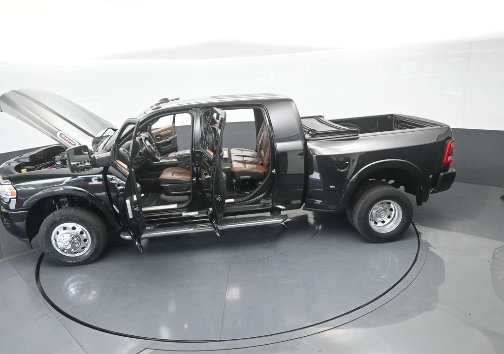 Used 2023 Diamond Black Crystal Pearlcoat Ram Laramie Longhorn image 29