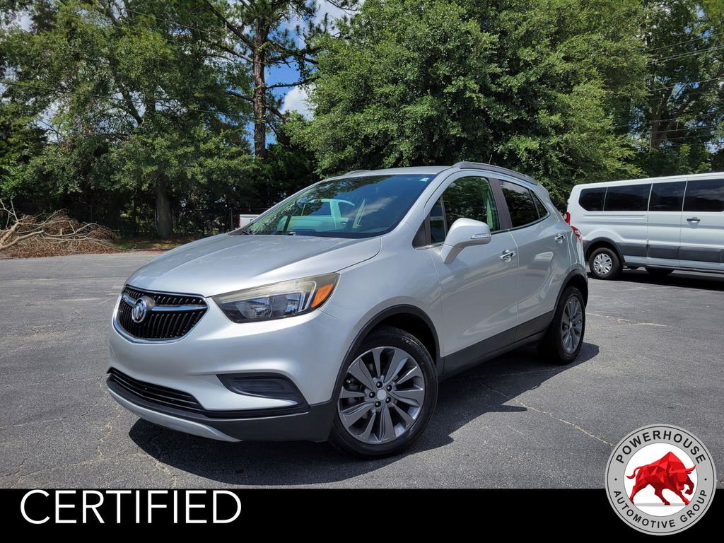 Quicksilver Metallic 2018 Buick Encore SUV / Crossover Front-Wheel Drive 6-Speed Automatic Overdrive