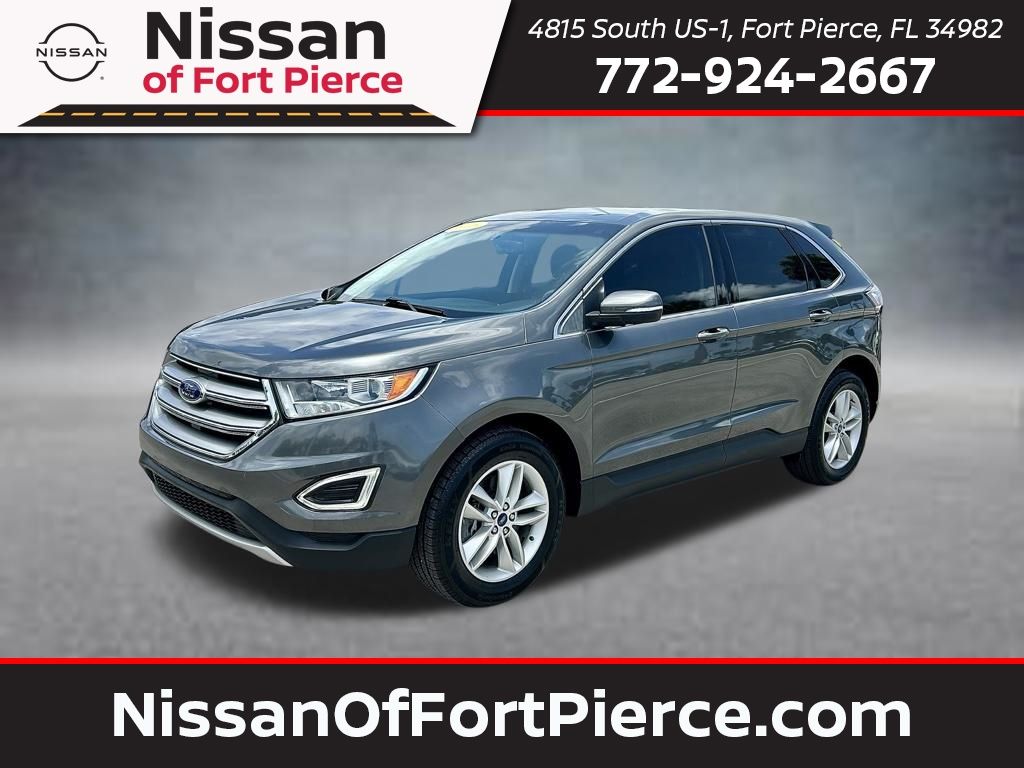 Gray (Magnetic) 2016 Ford Edge SUV / Crossover All-Wheel Drive 6-Speed Automatic