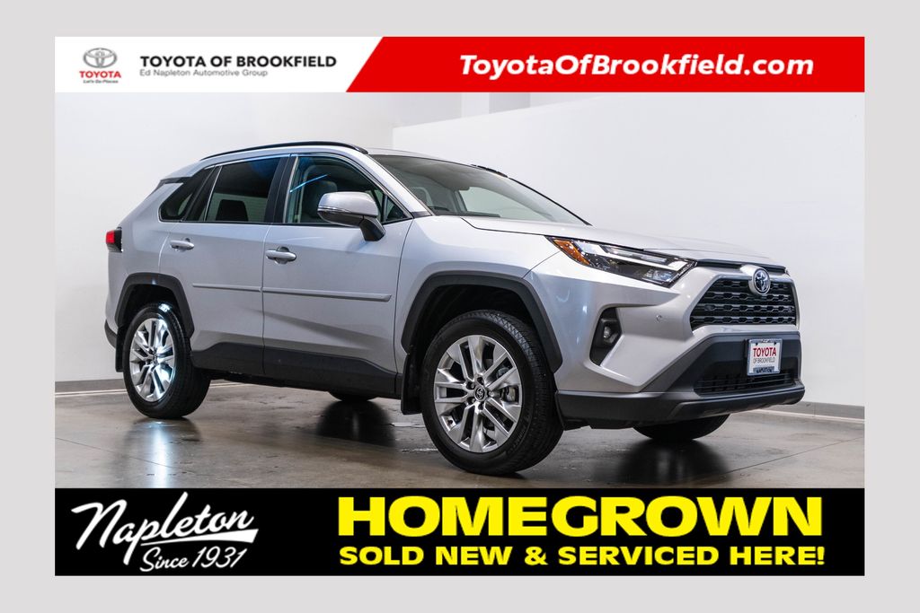 Silver Sky Metallic 2025 Toyota RAV4 SUV / Crossover All-Wheel Drive 8-Speed Automatic