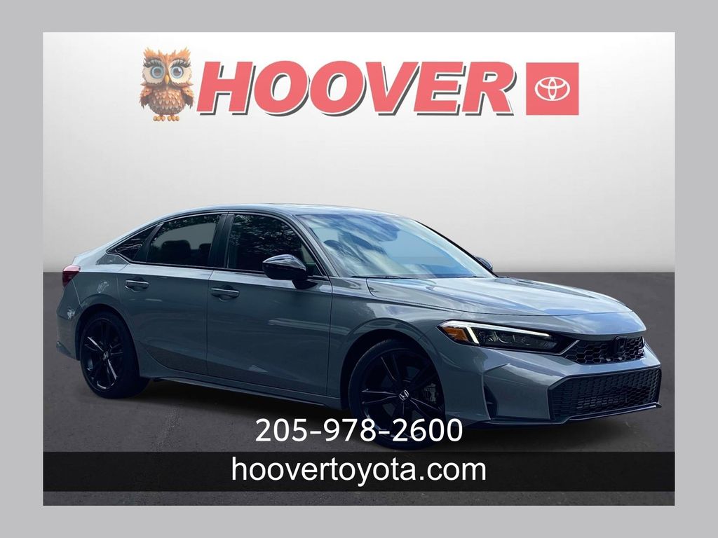 Urban Gray Pearl 2025 Honda Civic Sedan 6-Speed Manual