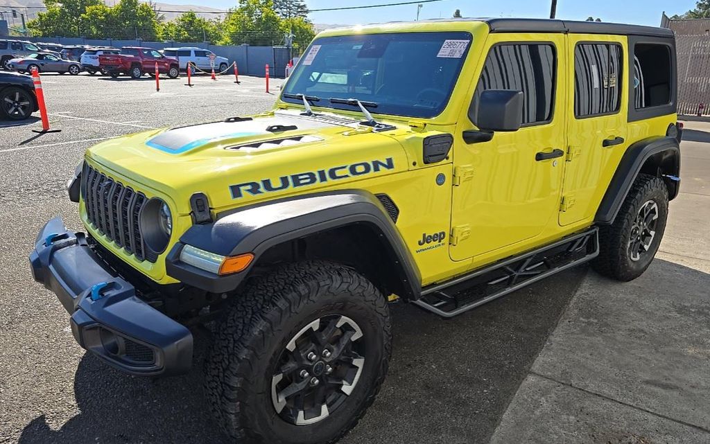 High Velocity Clearcoat 2024 Jeep Wrangler 4xe Rubicon 4WD SUV / Crossover Four-Wheel Drive 8-Speed Automatic