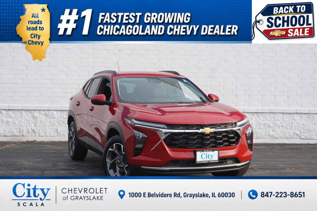 Apex Red 2026 Chevrolet Trax SUV / Crossover Front-Wheel Drive 6-Speed Automatic