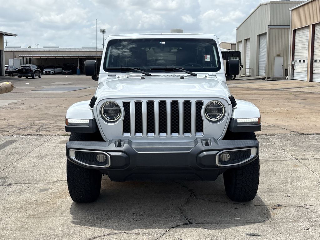 2018 Jeep Wrangler Unlimited Sahara White at Emmons Autoplex